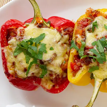Stuffed Chicken Peppers