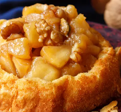 Mini Apple Walnuts Tarts
