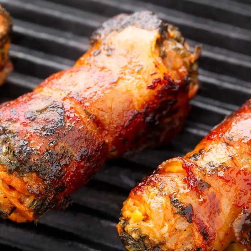Bacon Wrapped Cutlets