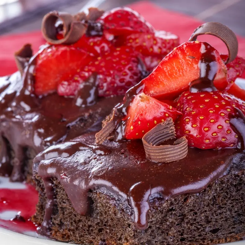 One Pan Fudge Cake