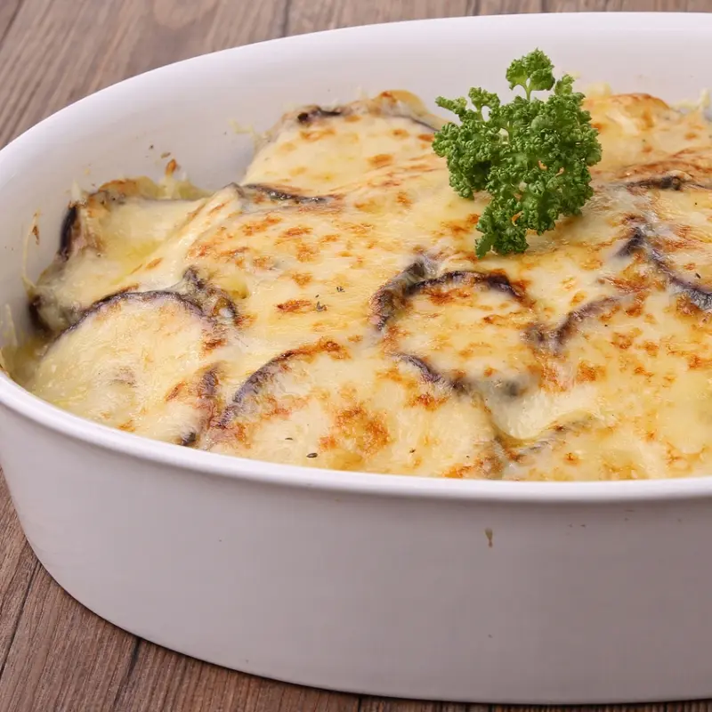 Cheesy Eggplant Casserole