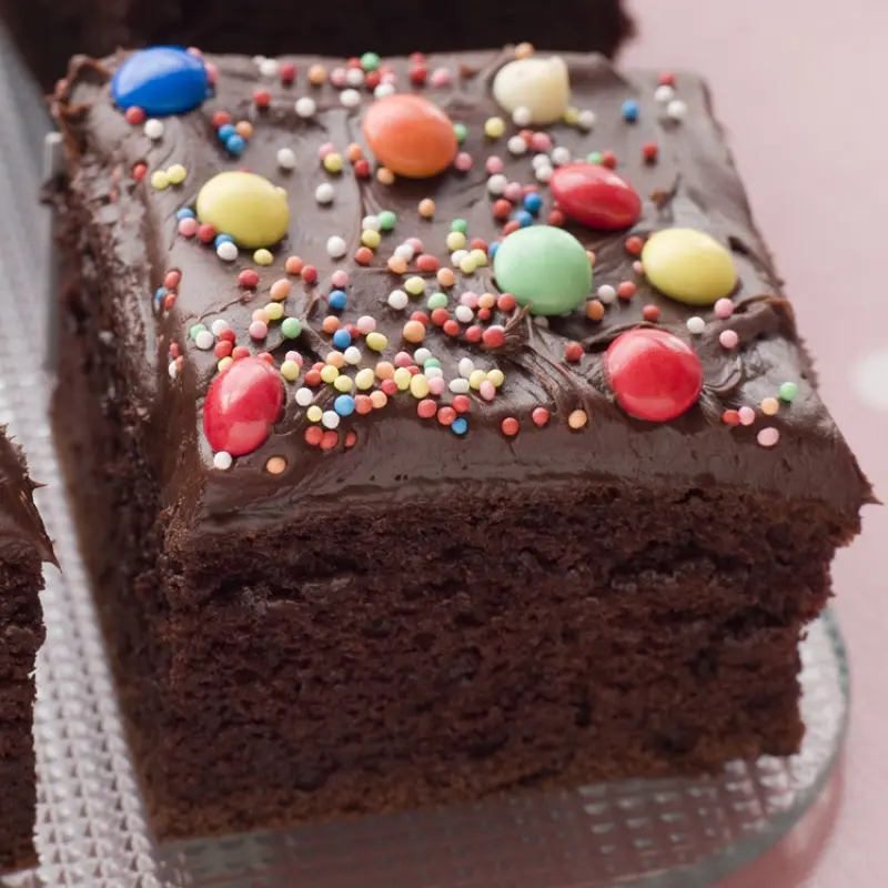 Chocolate Cake Squares