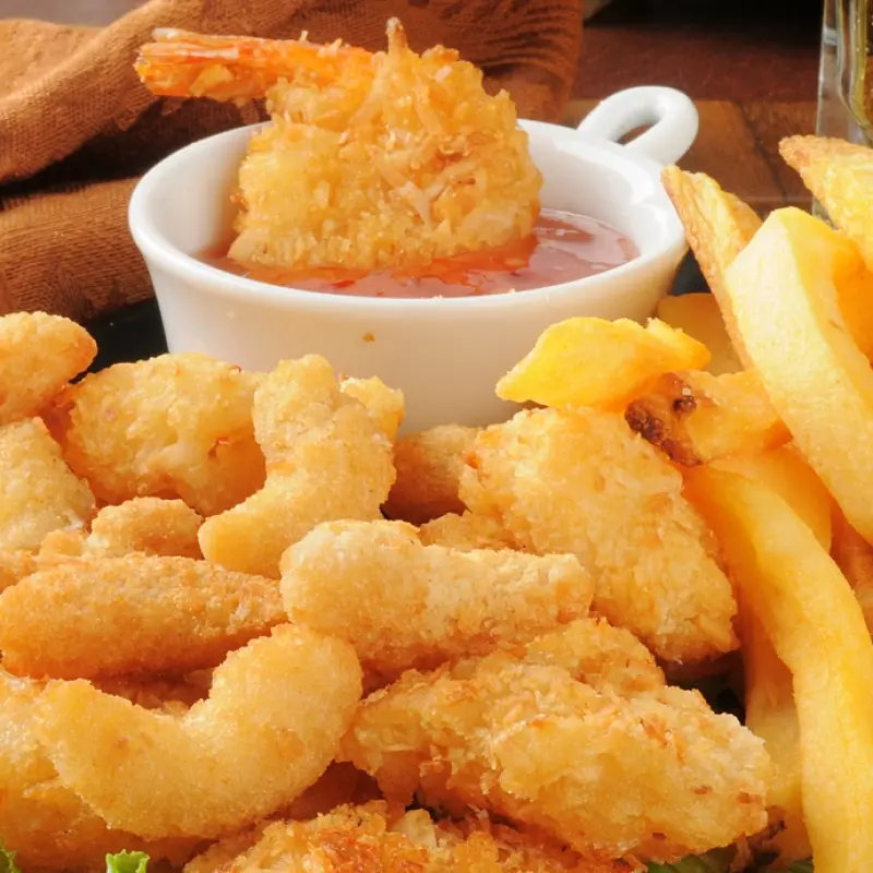 Crunchy Fried Shrimp