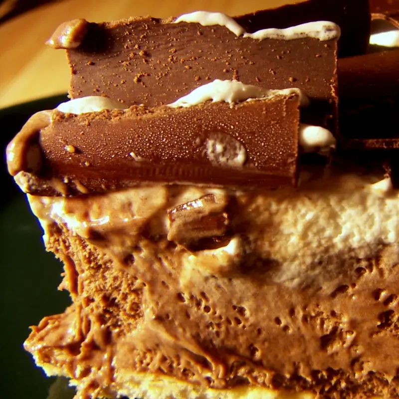 Creamy Chocolate Coconut Cashew Pie