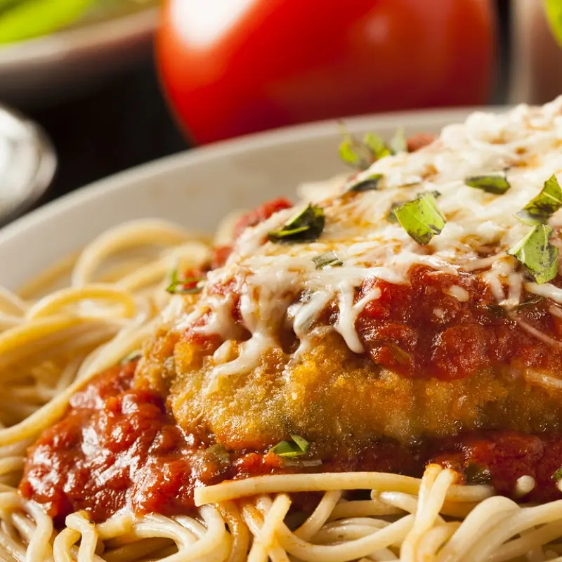 Pasta Chicken Parmesan