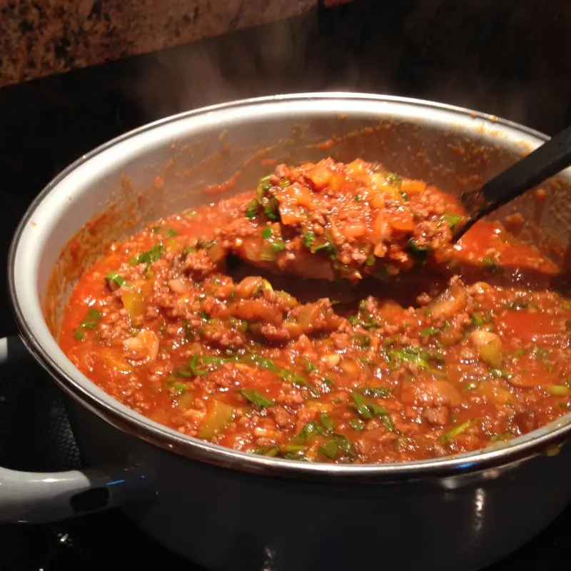 Garlic Bolognese Sauce
