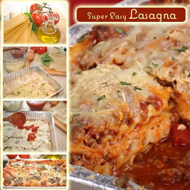 Super Easy Lasagna