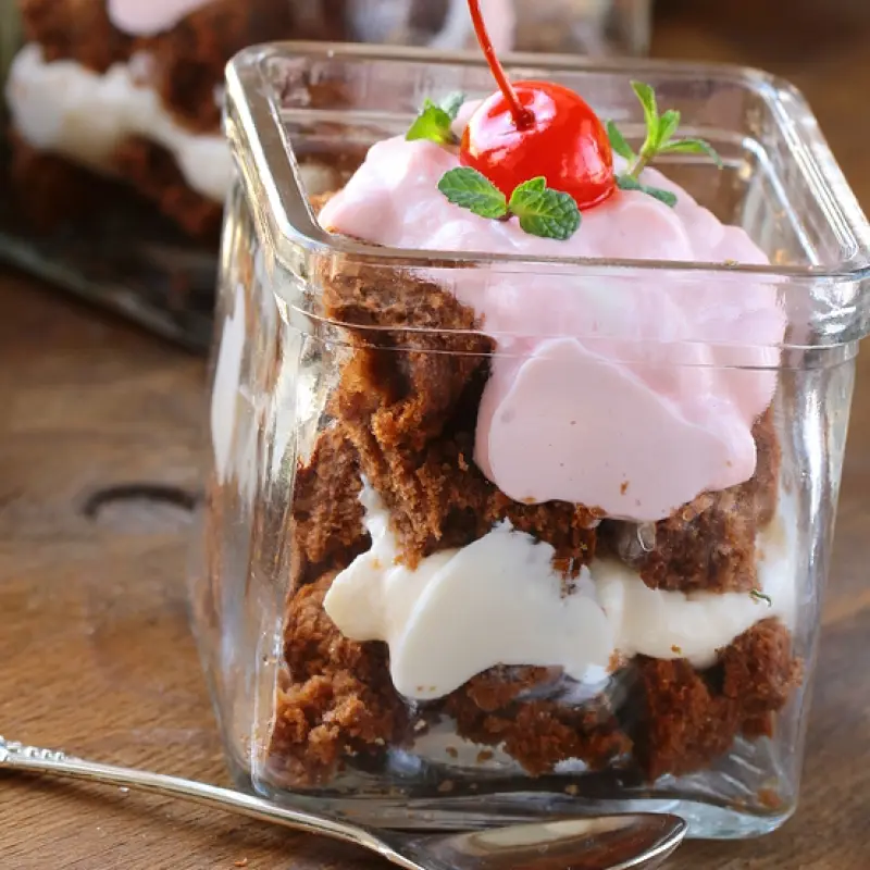 Best Brownie Parfaits