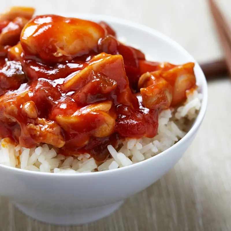 Stovetop Sweet and Sour Chicken