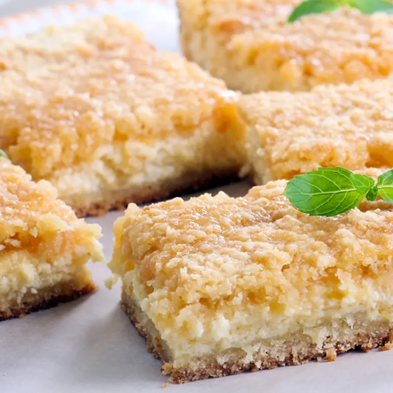 Lemon Crumble Squares
