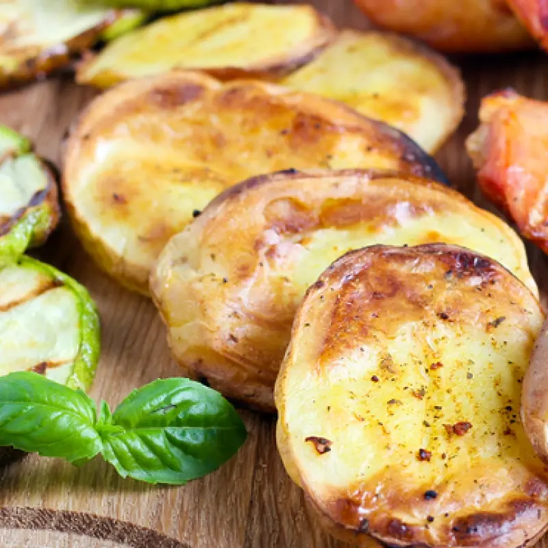 Perfect Roasted Potato Rounds