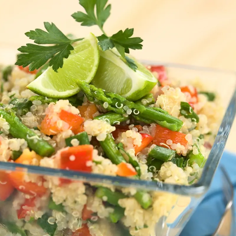 Asparagus Quinoa Salad