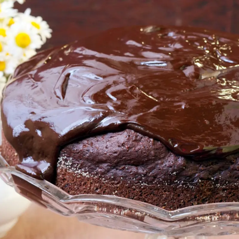 Chocolate Chip Chocolate Zucchini Cake