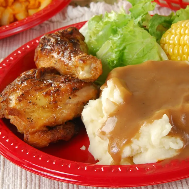Oven Baked Chicken Pieces