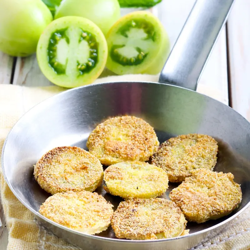 Pan Fried Green Tomatoes
