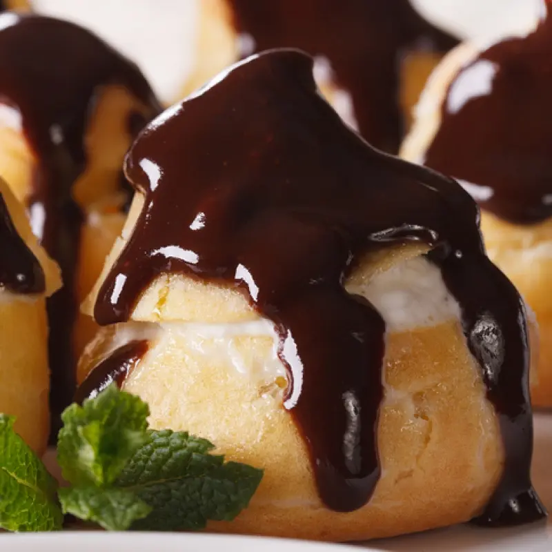 Easy Homemade Profiteroles