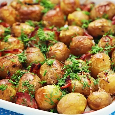 Easy Herb Baby Potatoes