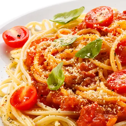 Pasta with Italian Tomato Sauce