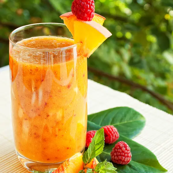 Peach Raspberry Smoothie