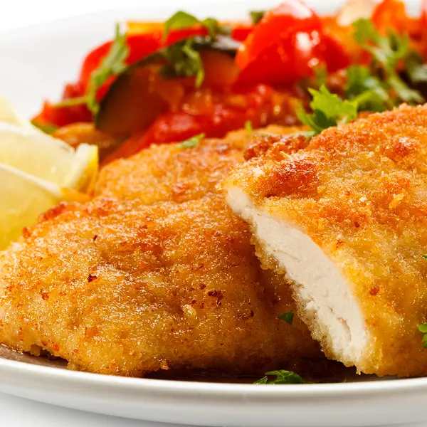 Coated Baked Chicken Breasts
