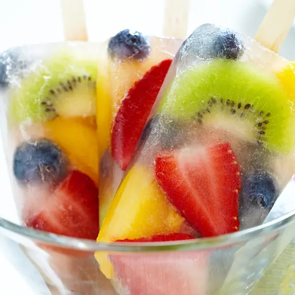 Fresh Fruit Popsicle