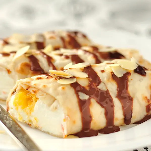 Simple Sweet Honey Ricotta Crepes