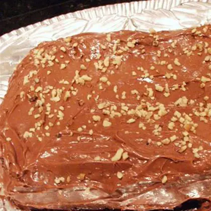 Chocolate Carrot Cake with Chocolate Cream Cheese Icing