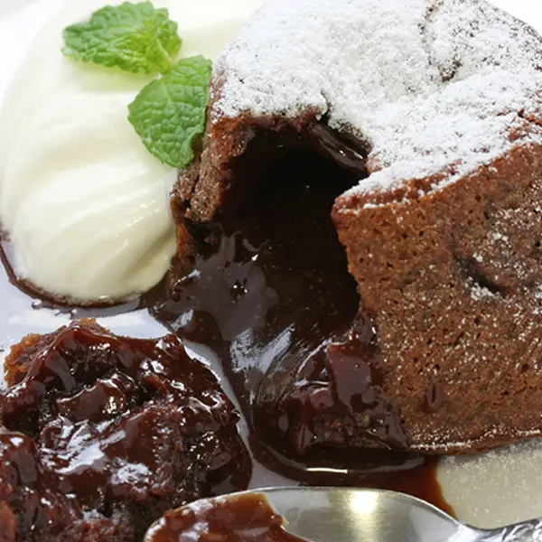 Molten Lava Chocolate Cake